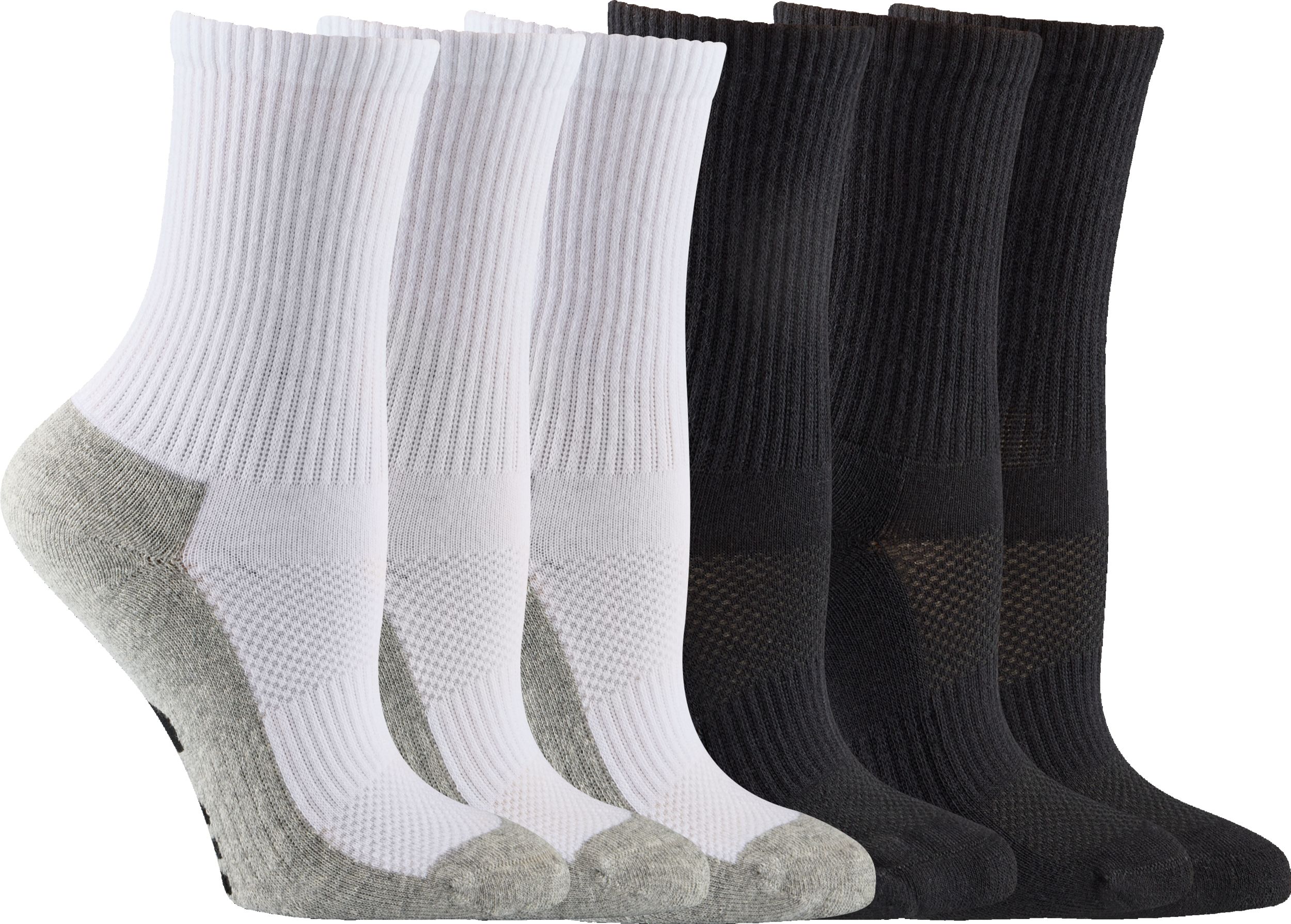 FWD Youth Athletic Crew Socks - 6 Pk