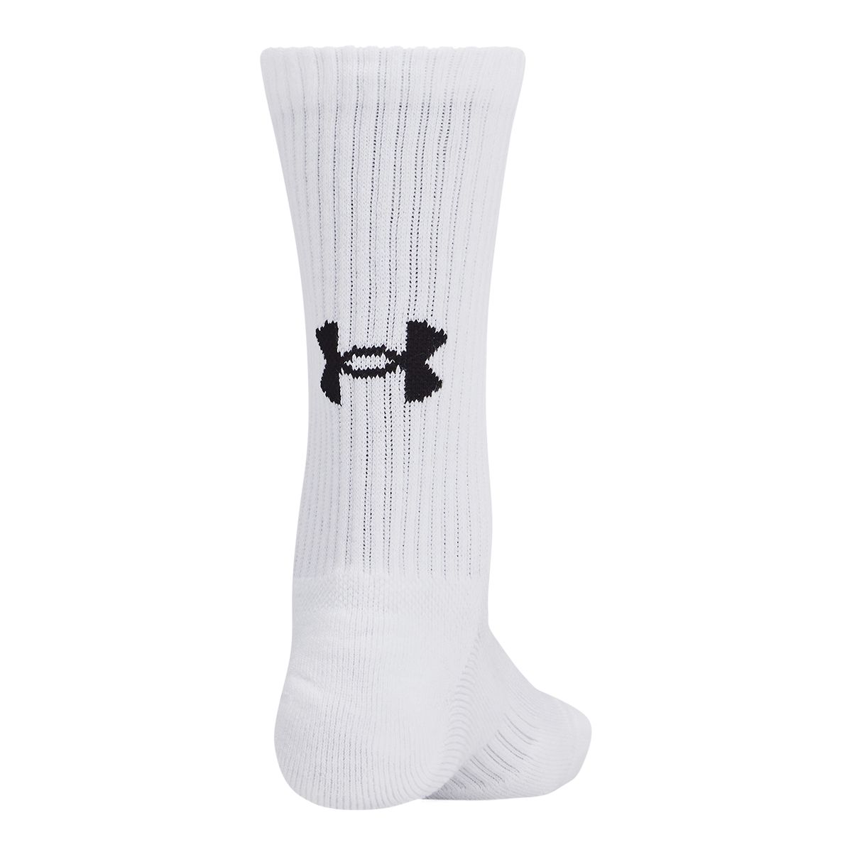 Under Armour Kids' Training Cotton Crew Socks - 6 Pack