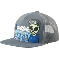 Ripzone Kids' Alien Trucker Hat Front_Angled_Left