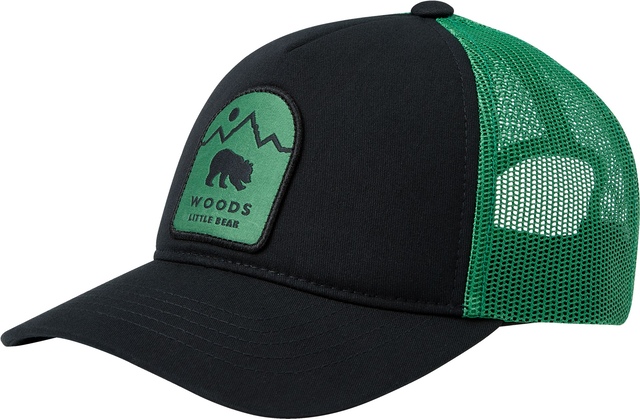 Woods Kids' Heritage Trucker Hat Front_Three_Fourths_Angled_Left