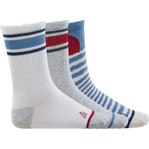 Ripzone Boys' Wave Siesta Crew Socks - 3 Pack