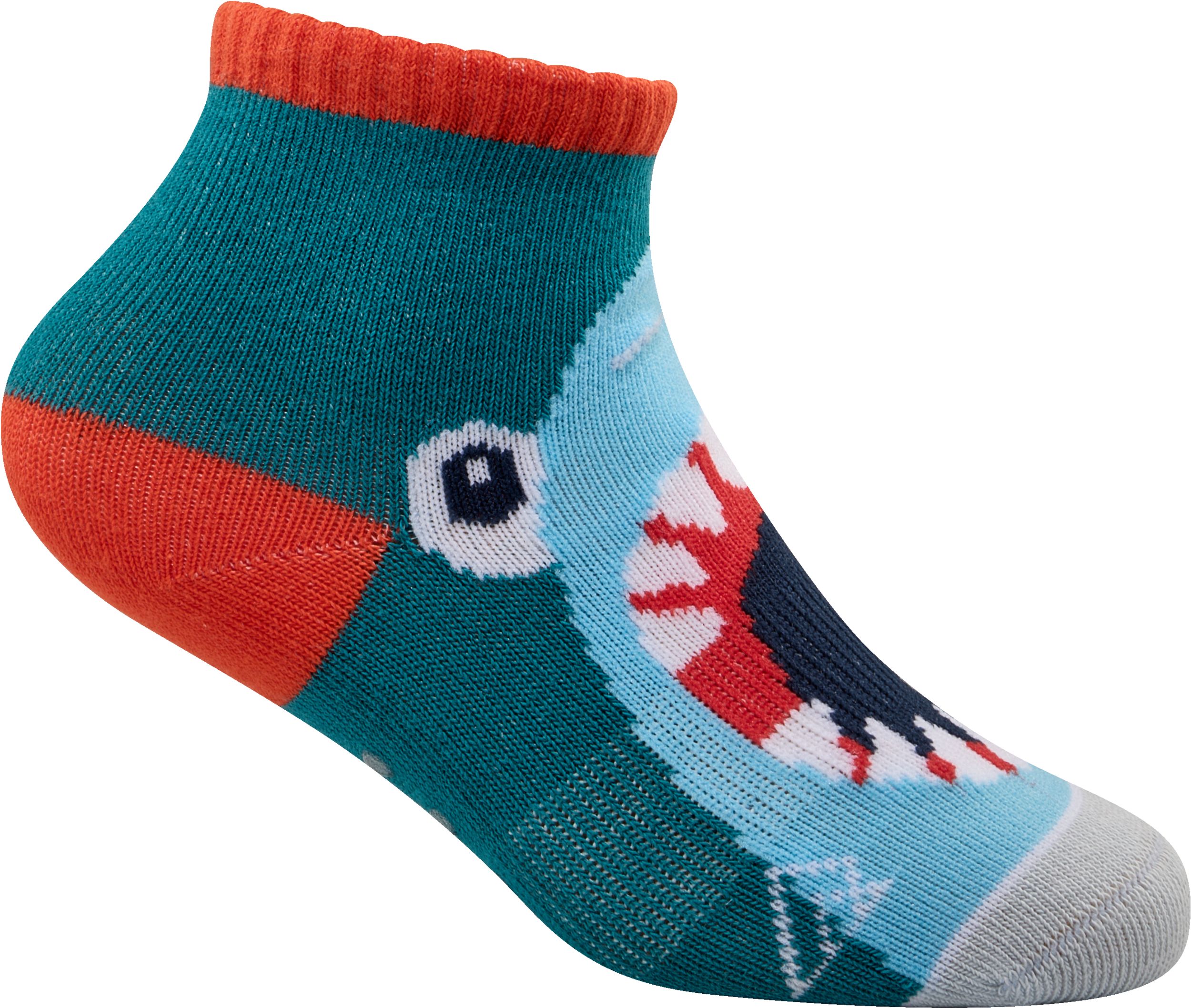 Ripzone Toddler Kids' Sharks Quarter Crew Socks - 3pk