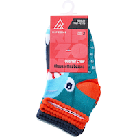 Ripzone Toddler Kids' Sharks Quarter Crew Socks - 3pk Front_Flat