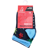 Ripzone Toddler Kids' Robot Quarter Crew Socks - 3pk Front_Flat