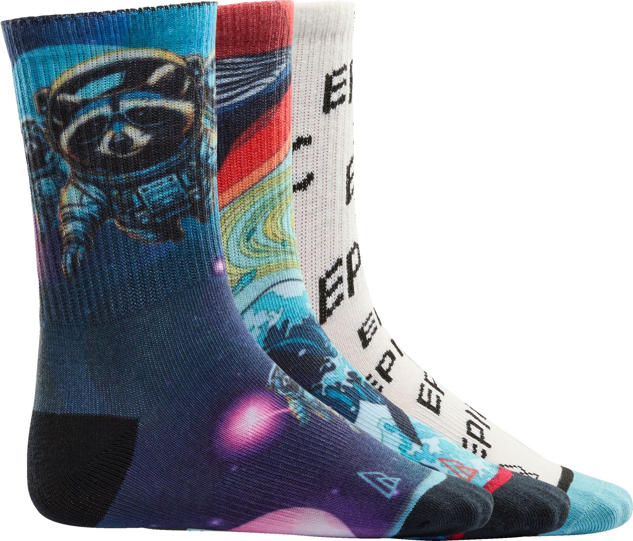 Ripzone Boys' Epic Crew Socks - 3 Pack