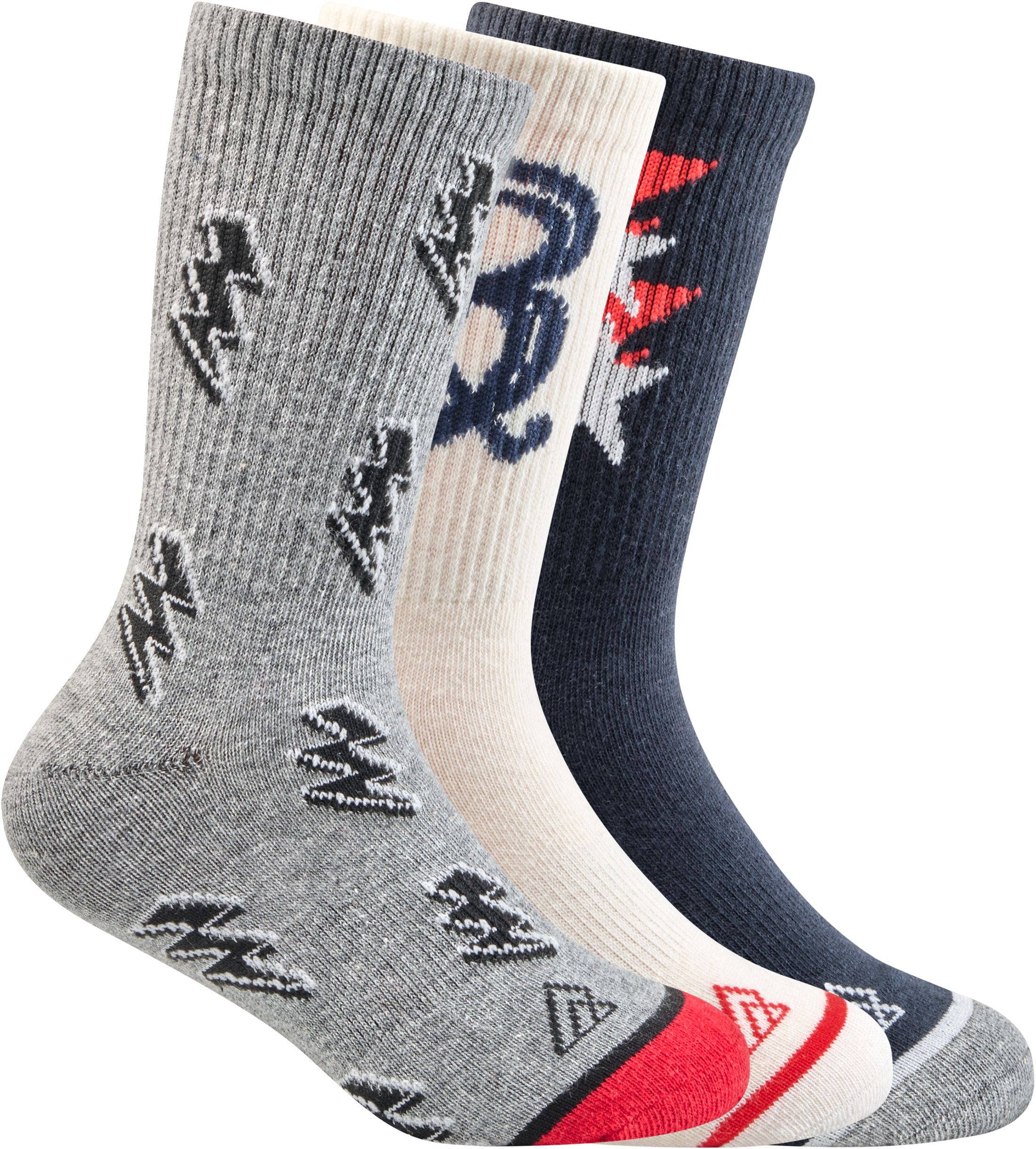 Ripzone Boys' Rebel Crew Socks - 3 Pack