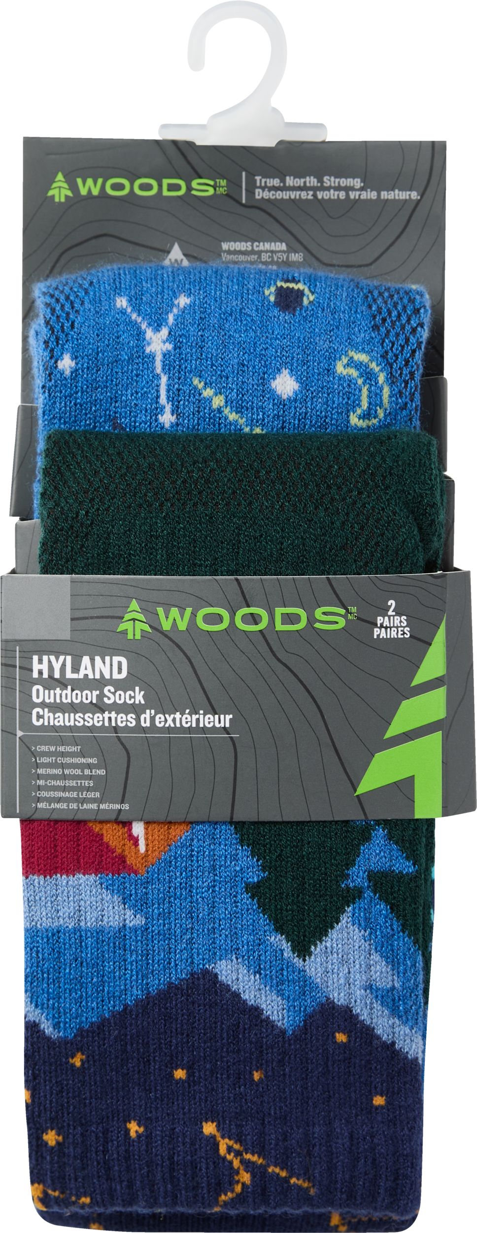 Woods Boys' Hyland Outdoor Socks