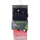 Woods Girls' Hyland Outdoor Crew Socks Front_Flat