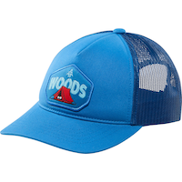 Woods Boys' Trucker Hat Front_Angled_Left