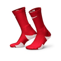 Nike Kids' Elite Small Basketball Crew Socks Front_Angled_Left