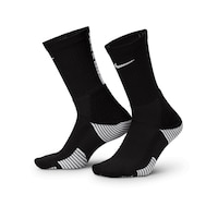 Nike Kids' Elite Small Basketball Crew Socks Front_Angled_Left