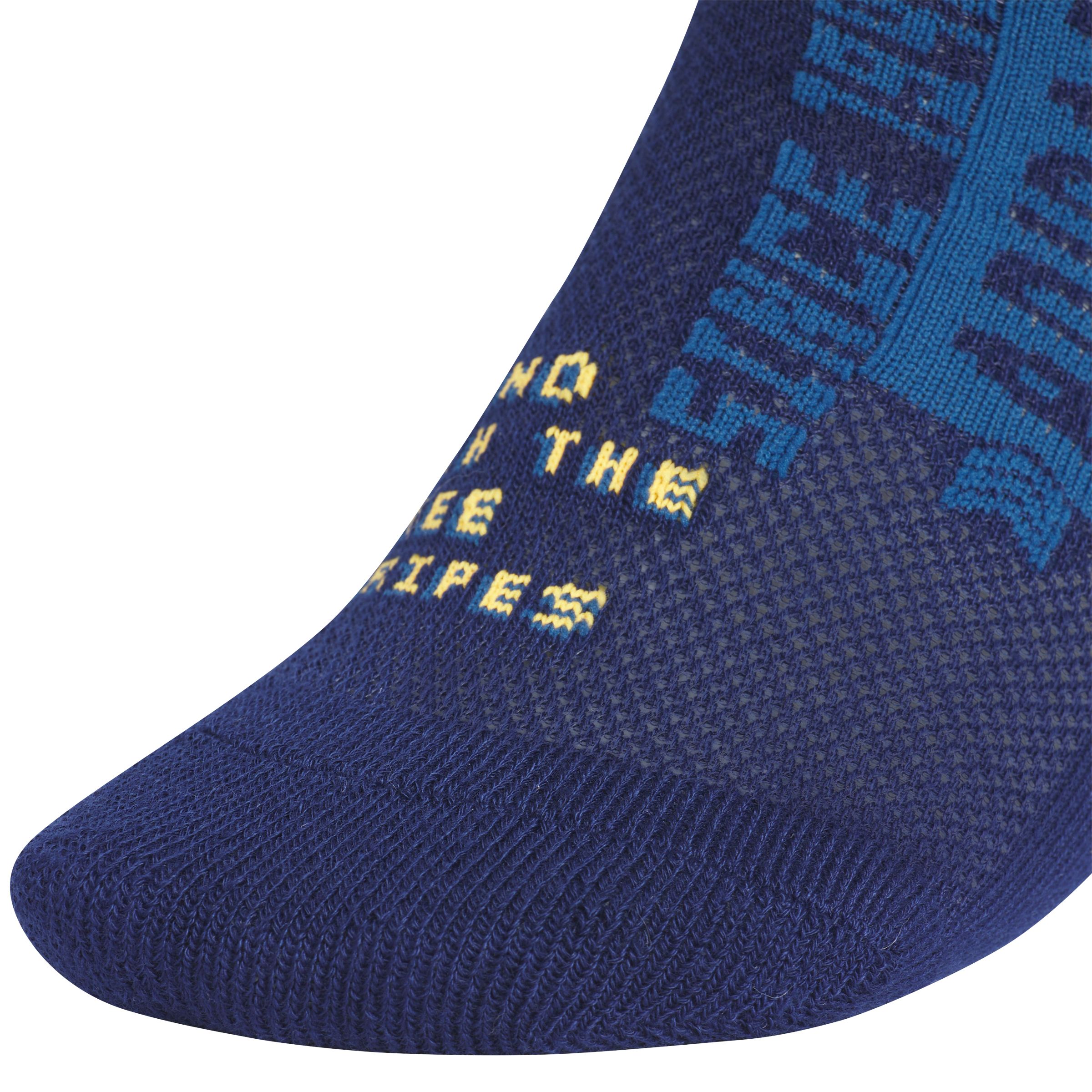 adidas Kids' YA Cushioned Graphic Quarter Socks 6-pk