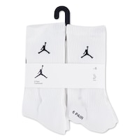 Jordan Kids' Essential Sweatshirt Socks 6-pk Front_Flat