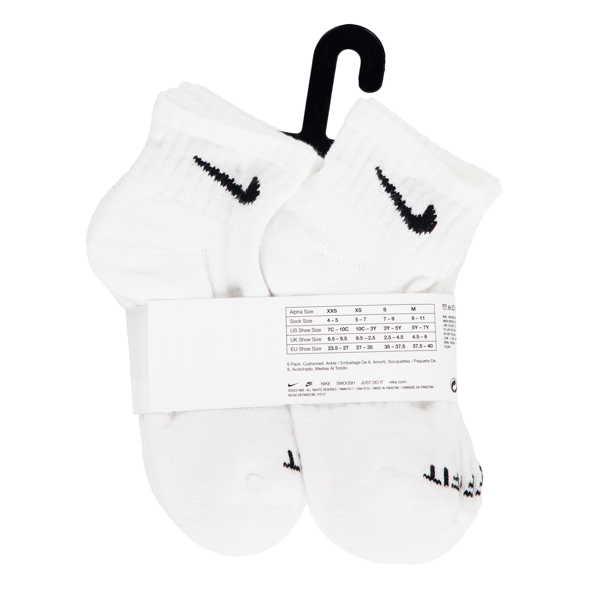 Nike Little Boys' Performance Crew Socks - 6pk