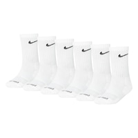 Nike Little Kids' Performance Crew Socks 6-pk Front_Angled_Left