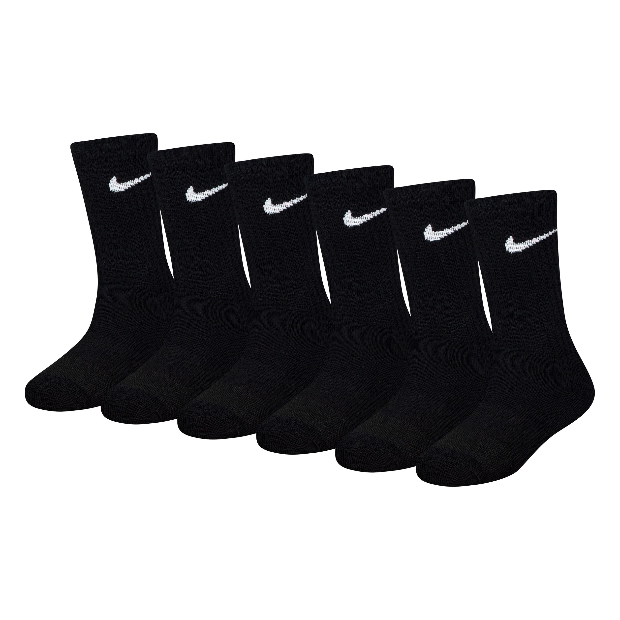 Nike Little Kids' Performance Crew Socks 6-pk