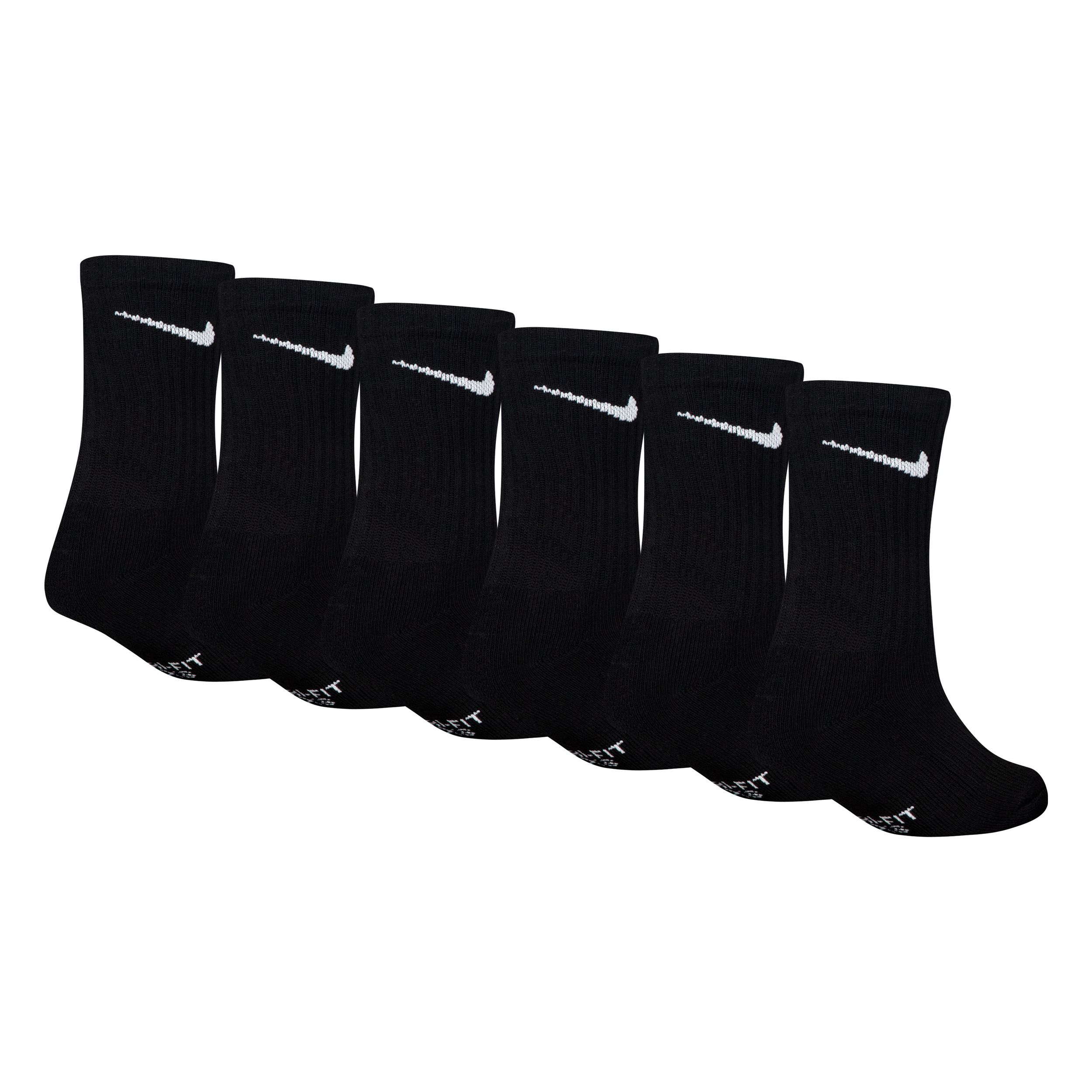 Nike Little Kids' Performance Crew Socks 6-pk