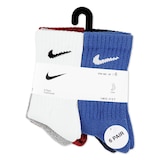 Nike Little Kids' Performance Crew Socks 6-pk Front_Flat