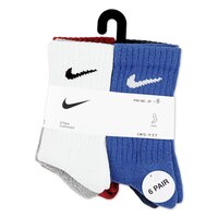 Nike Little Kids' Performance Crew Socks 6-pk Front_Flat