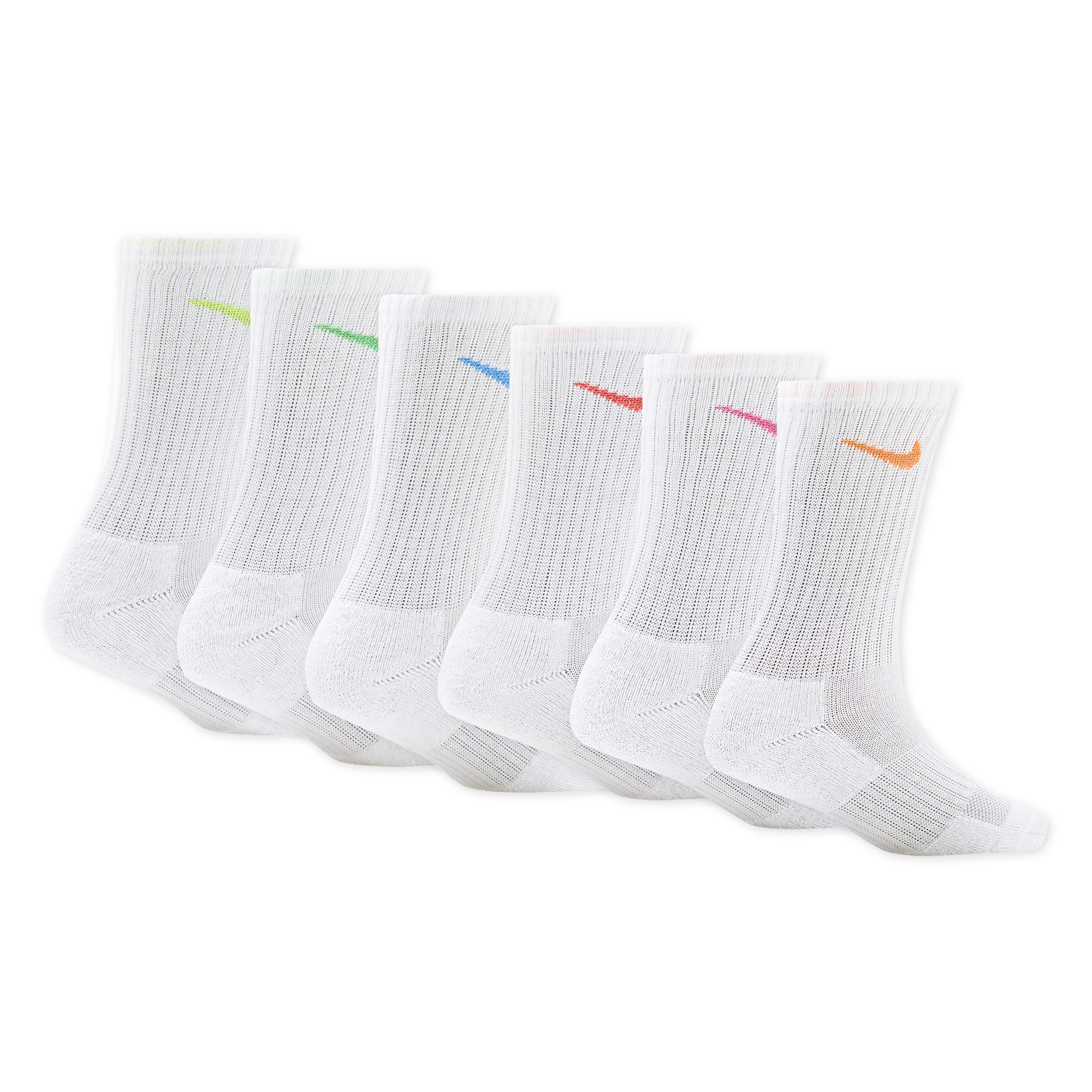 Nike Kids' Light Performance Athletic Socks 6-pk