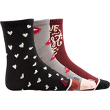 Ripzone kids' Funny Quotes Quarter Crew Socks - 3 pk Side_Right