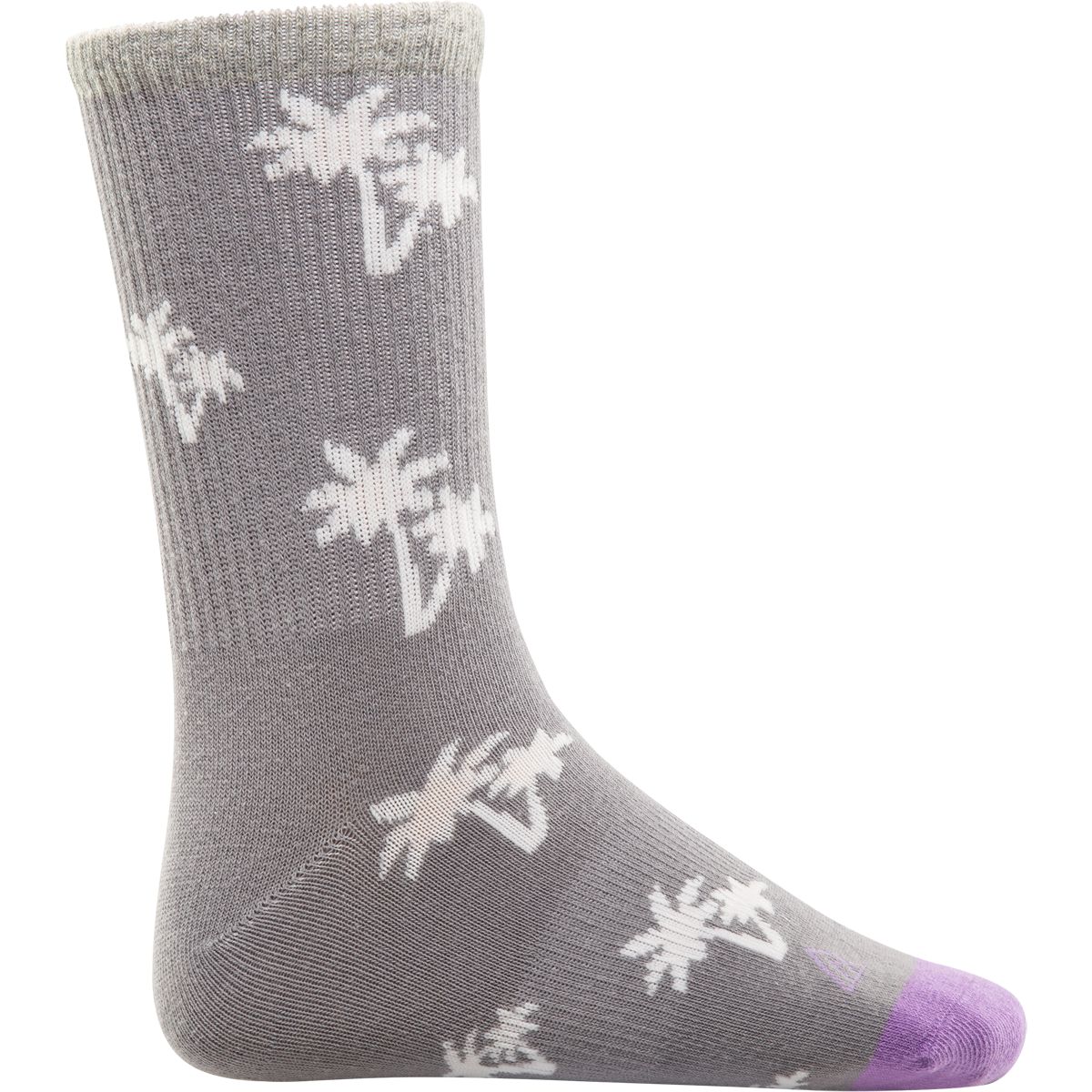 Ripzone Kids' Shiny Palms Crew Socks 3pk