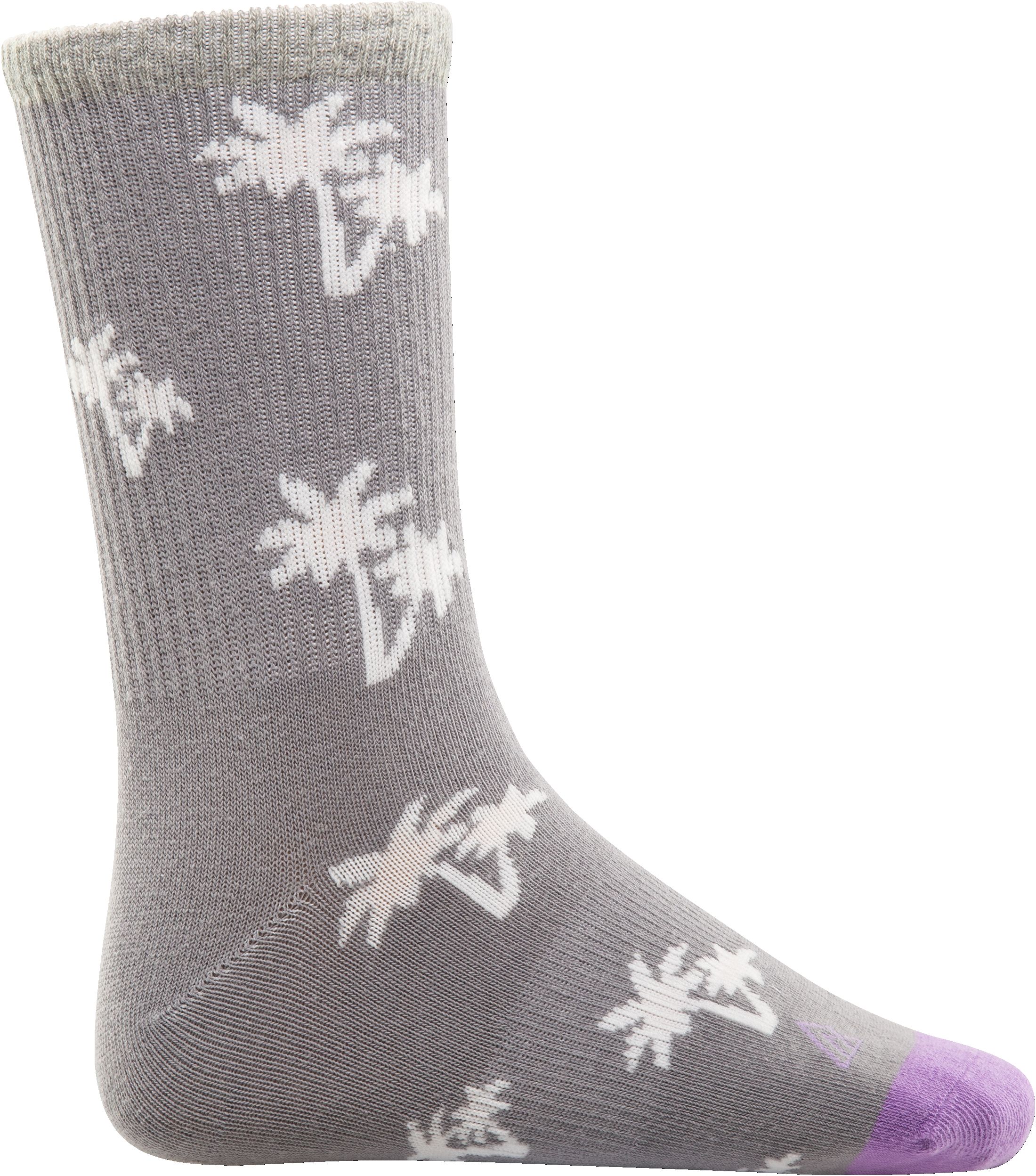 Ripzone Kids' Shiny Palms Crew Socks 3pk