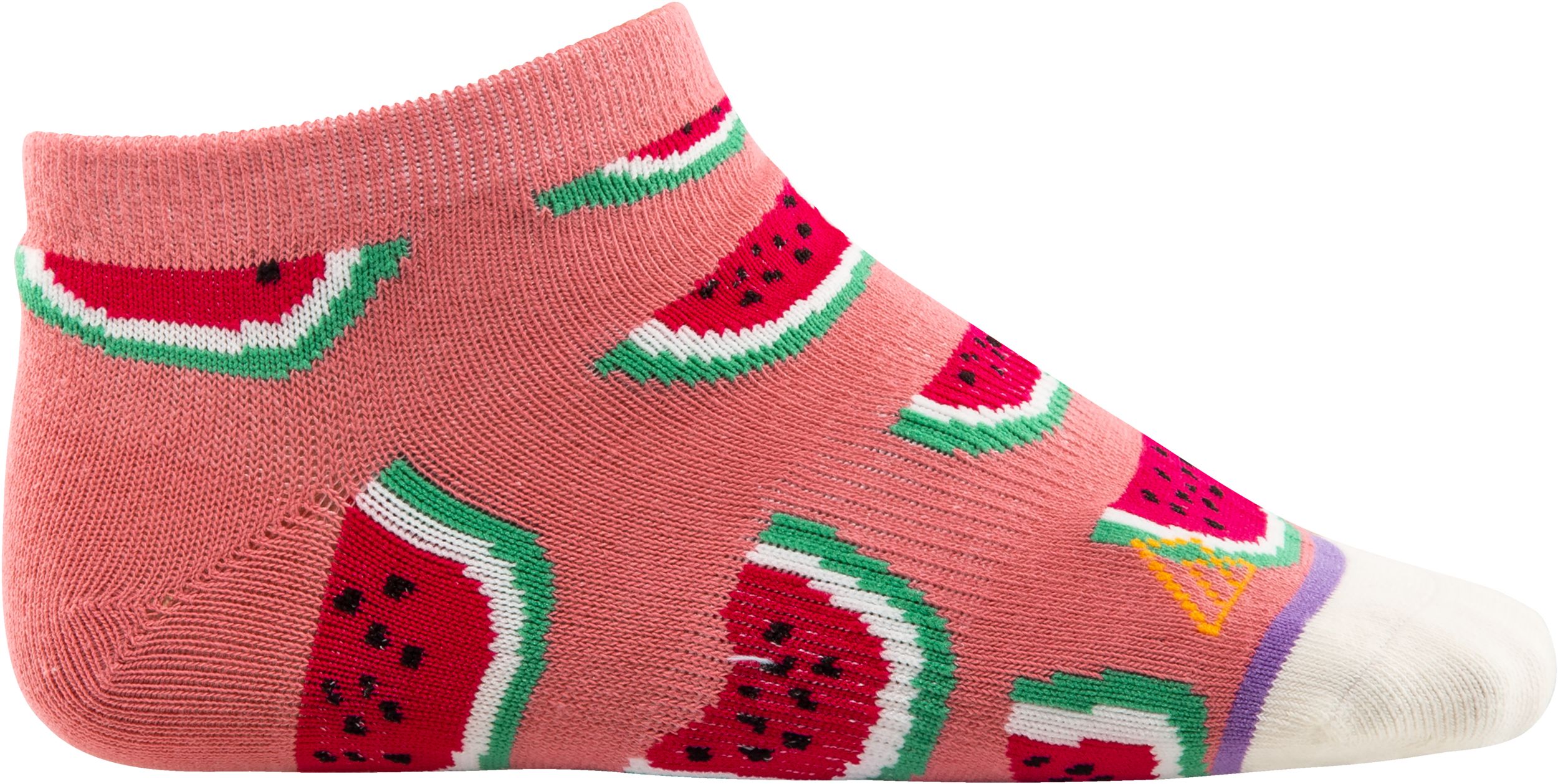 Ripzone Kids' Fruits No Show Socks - 3 pk