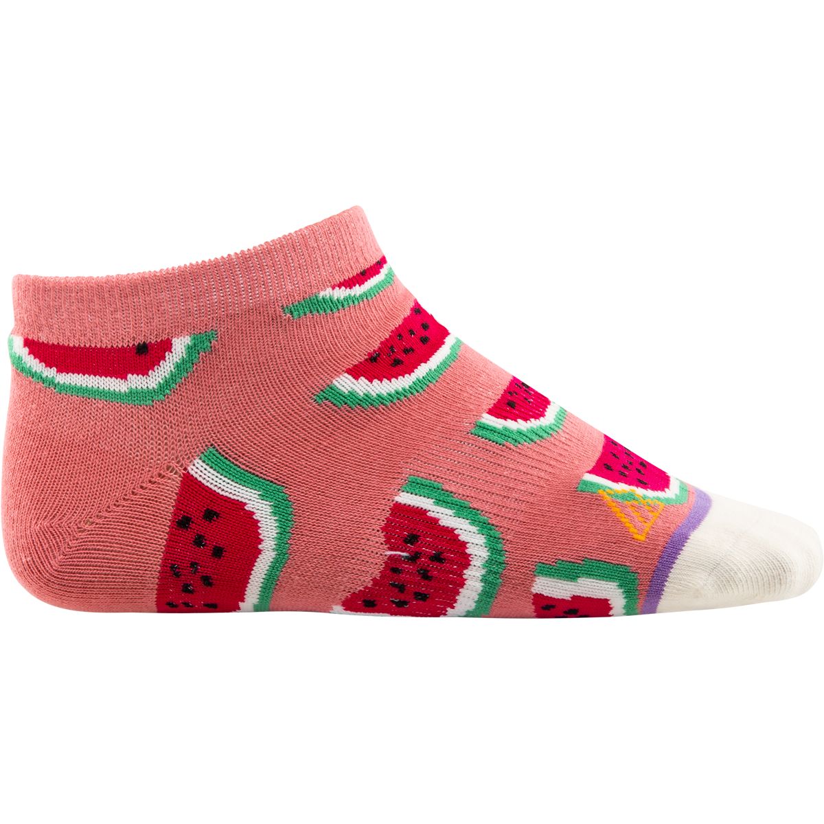 Ripzone Kids' Fruits No Show Socks - 3 pk