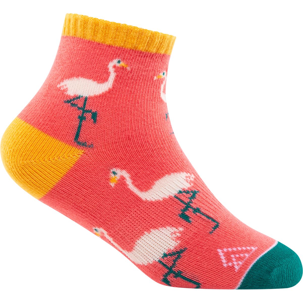 Ripzone Kids' Flamingo Quarter Socks - 3 pk