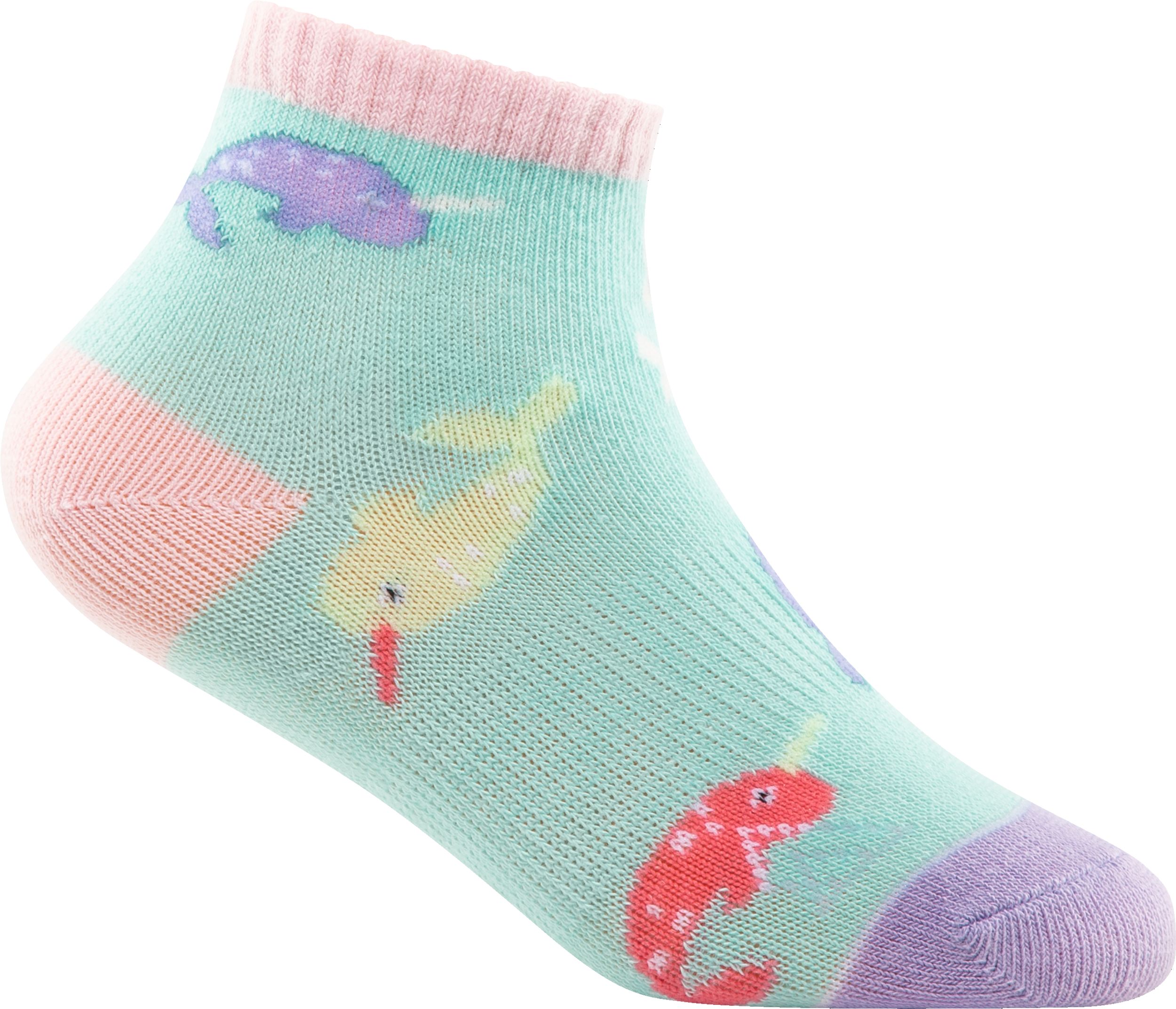 Ripzone Kids' Narwhal Printed Quarter Socks - 3 pk
