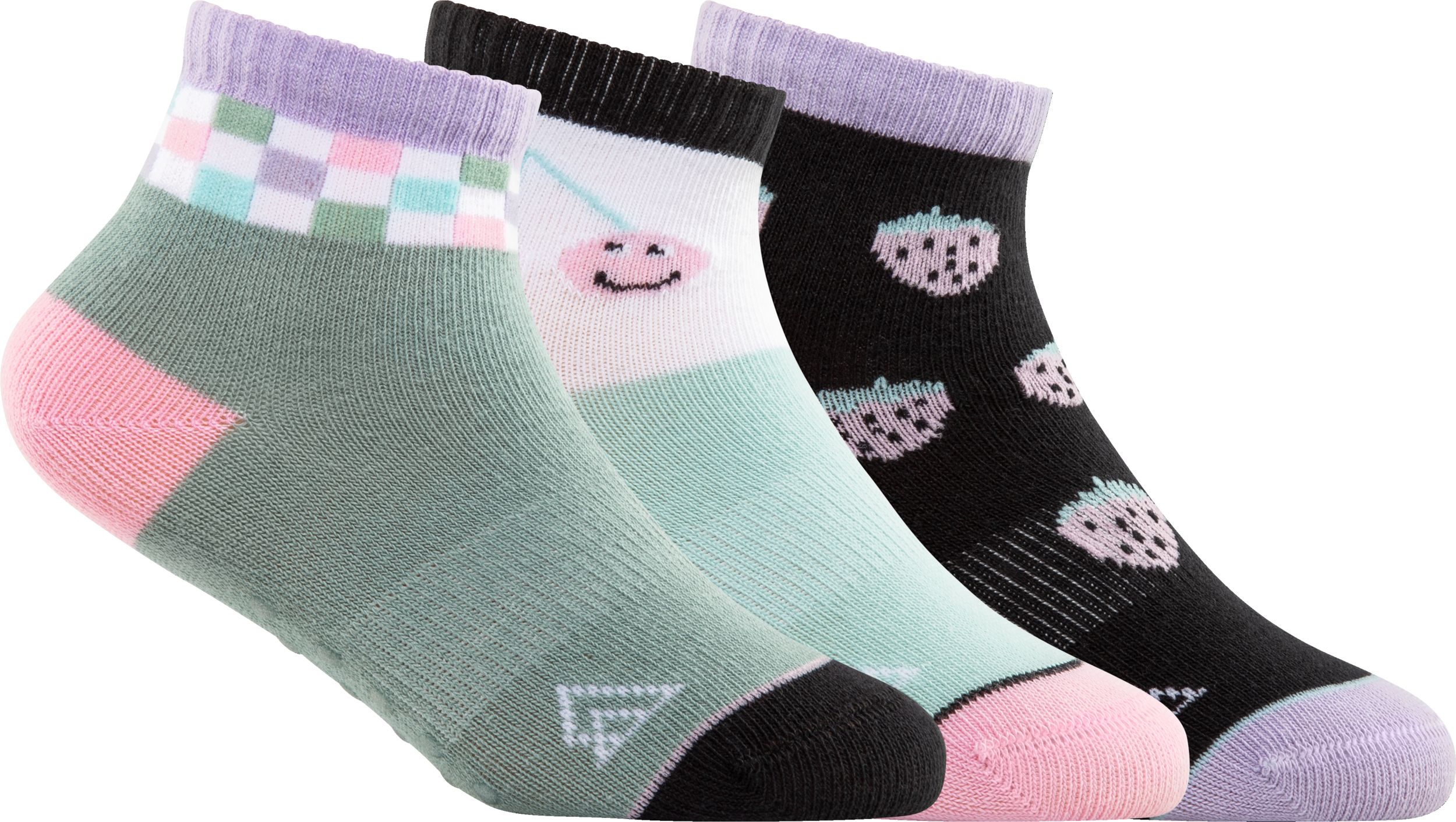 Ripzone Kids' Quarter Crew Socks – 3 pk