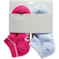 FWD Girls' Athletic No Show Socks - 6pk Front_Flat