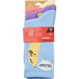 Ripzone Kids' Banana Crew Socks - 3 pk Front_Flat