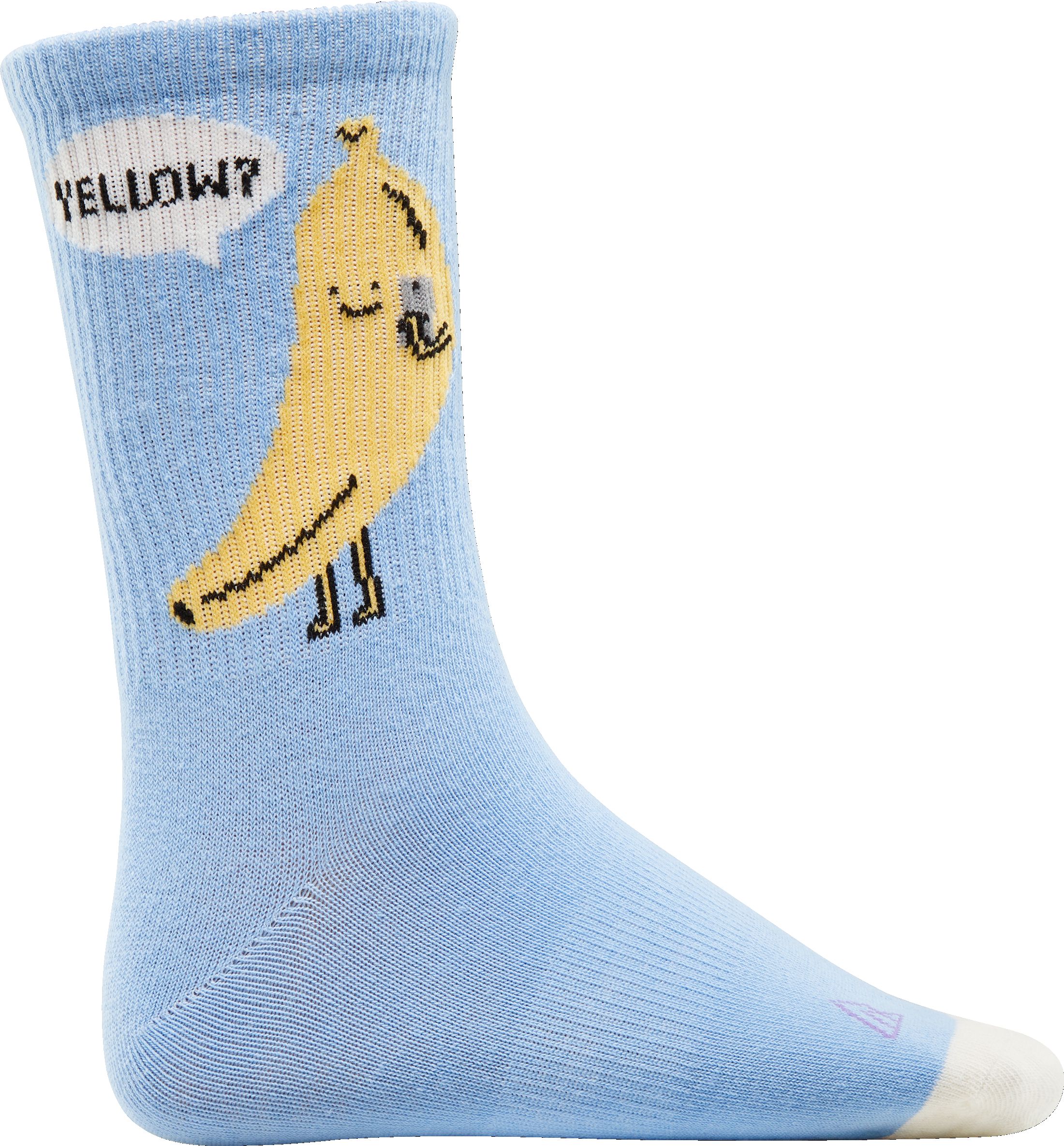 Ripzone Kids' Banana Crew Socks - 3 pk