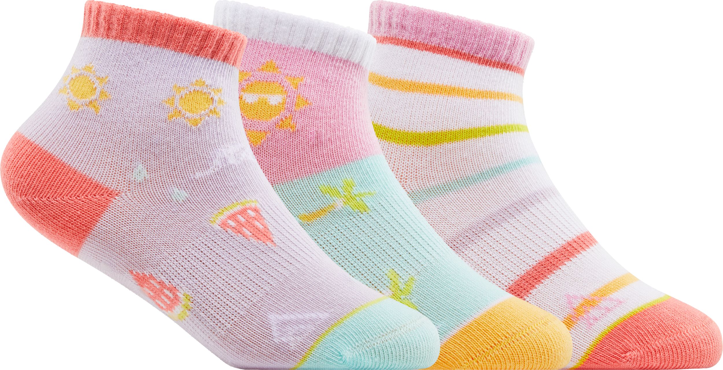 Ripzone Kids' Quarter Crew Socks - 3 pk