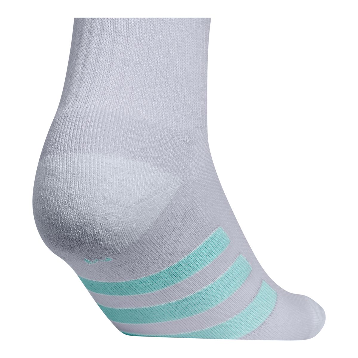 adidas Girls' 3-Stripe&nbsp;3.0 Cushioned Crew Socks 6pk