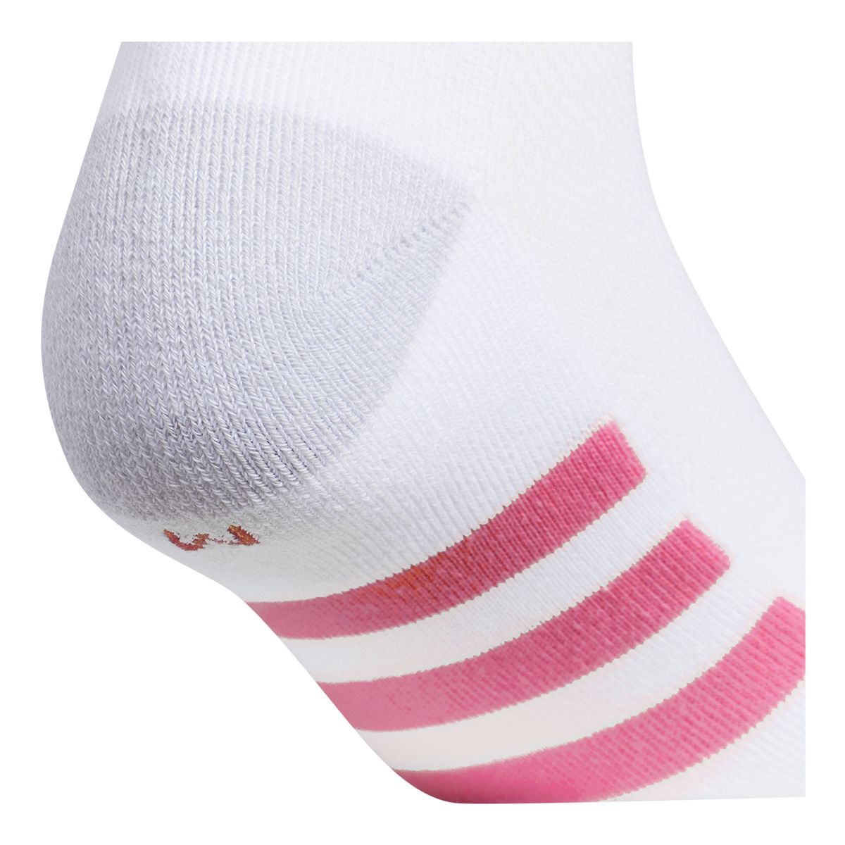 adidas Girls' 3-Stripe Cushioned 3.0 Crew Socks - 6pk