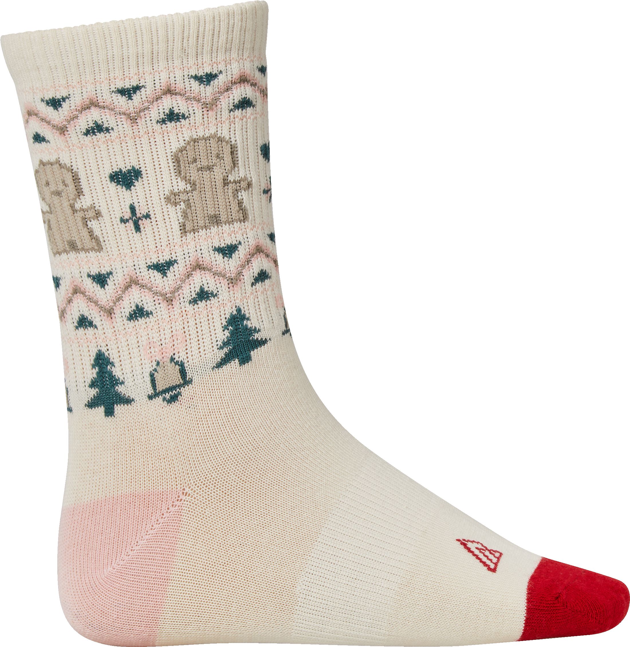 Ripzone Girls' Holiday Crew Socks - 3 Pack