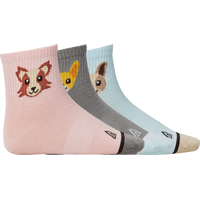 Ripzone Kids' Animals Quarter Crew Socks - 3 pk Side_Right