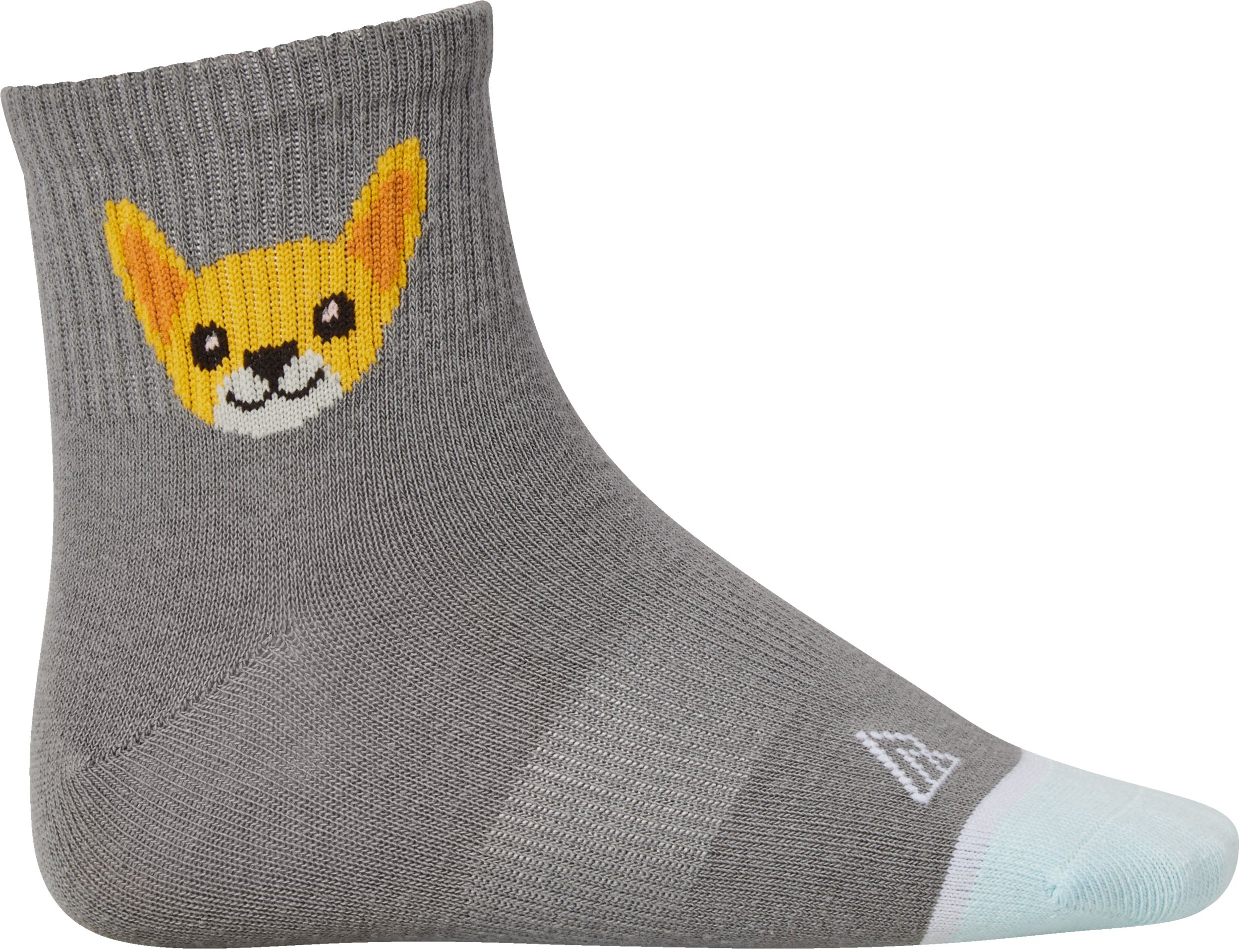 Ripzone Kids' Animals Quarter Crew Socks - 3 pk