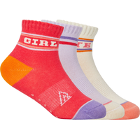 Ripzone Toddler Girls' Varsity Quarter Crew Socks - 3 Pack Side_Right