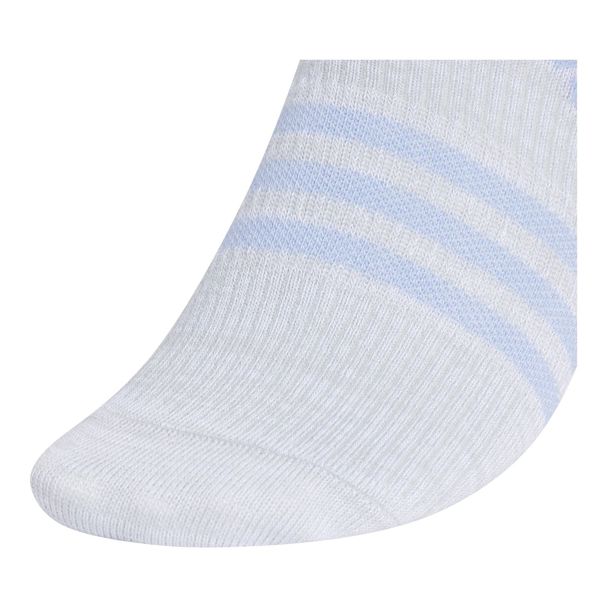 adidas Girls' Superlite 3.0 No Show Socks - 6 Pack