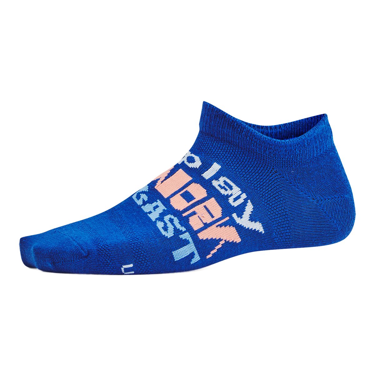 Under Armor Girls' Essential No Show Sock - 6pk