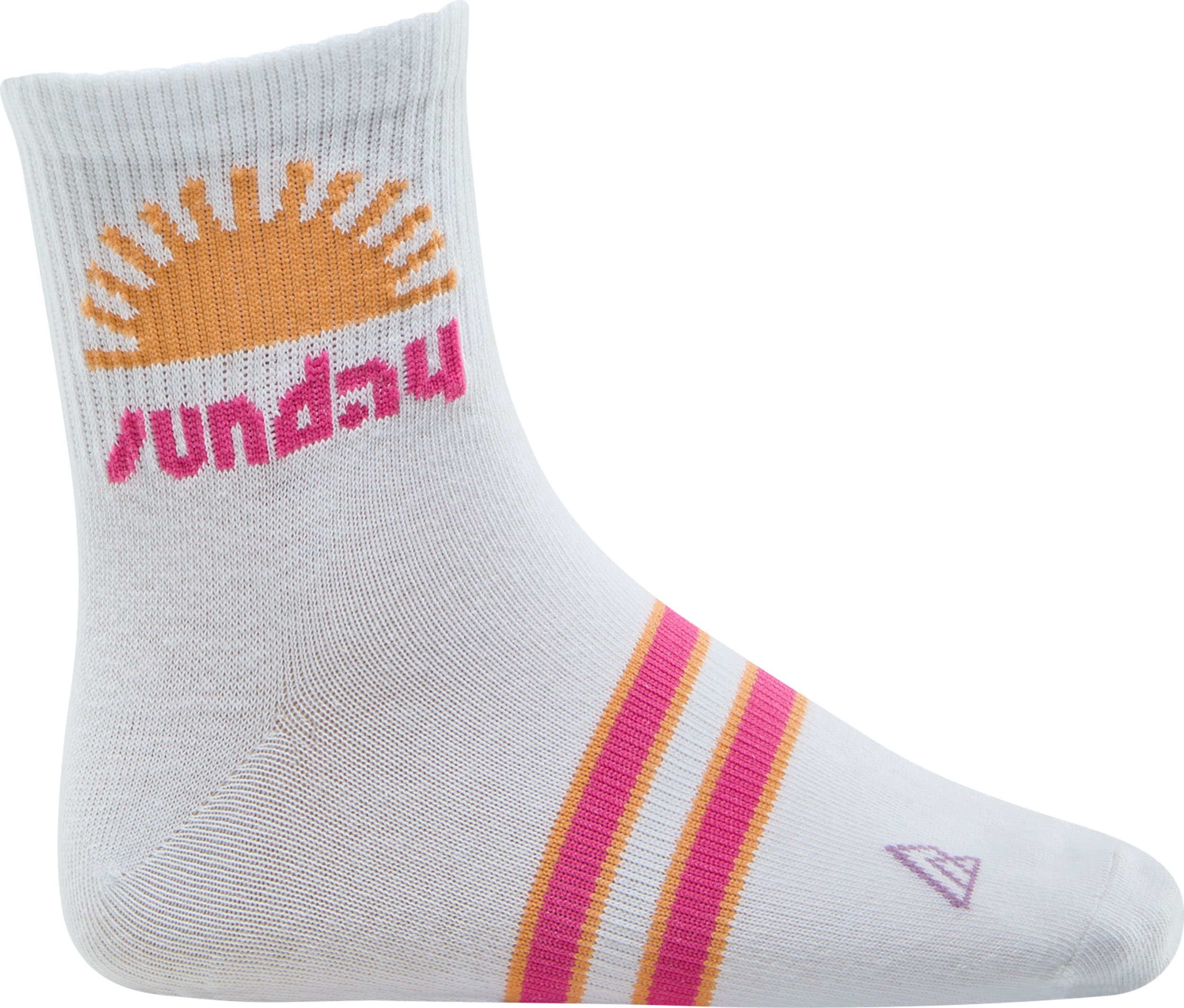 Ripzone Girls' Sun Weekend Quarter Crew Socks - 3 Pack
