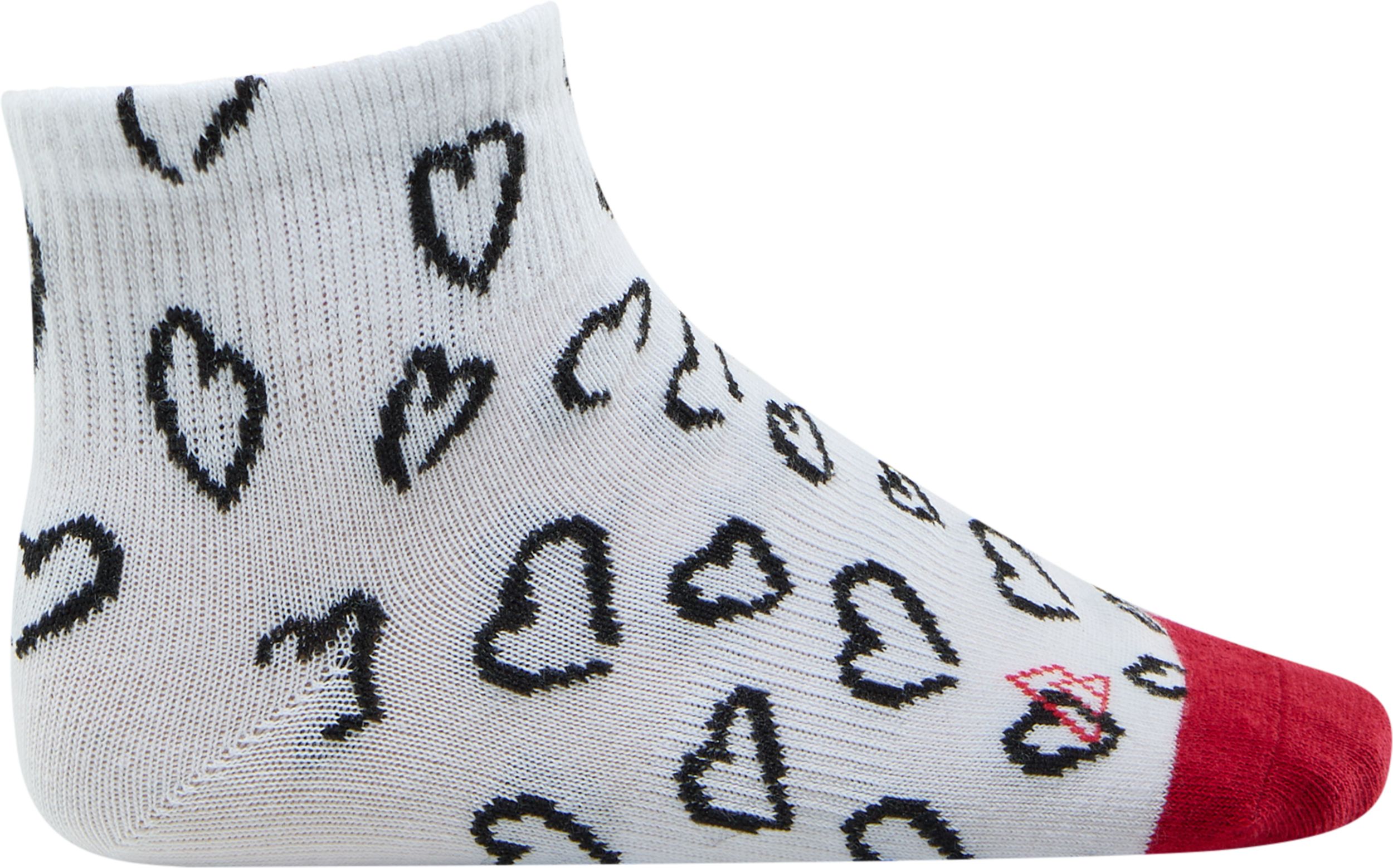 Ripzone Girls' Self Love Quarter Crew Socks - 3 Pack