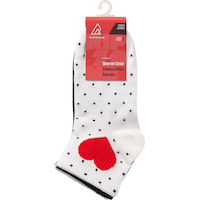 Ripzone Girls' Self Love Quarter Crew Socks - 3 Pack Front_Flat