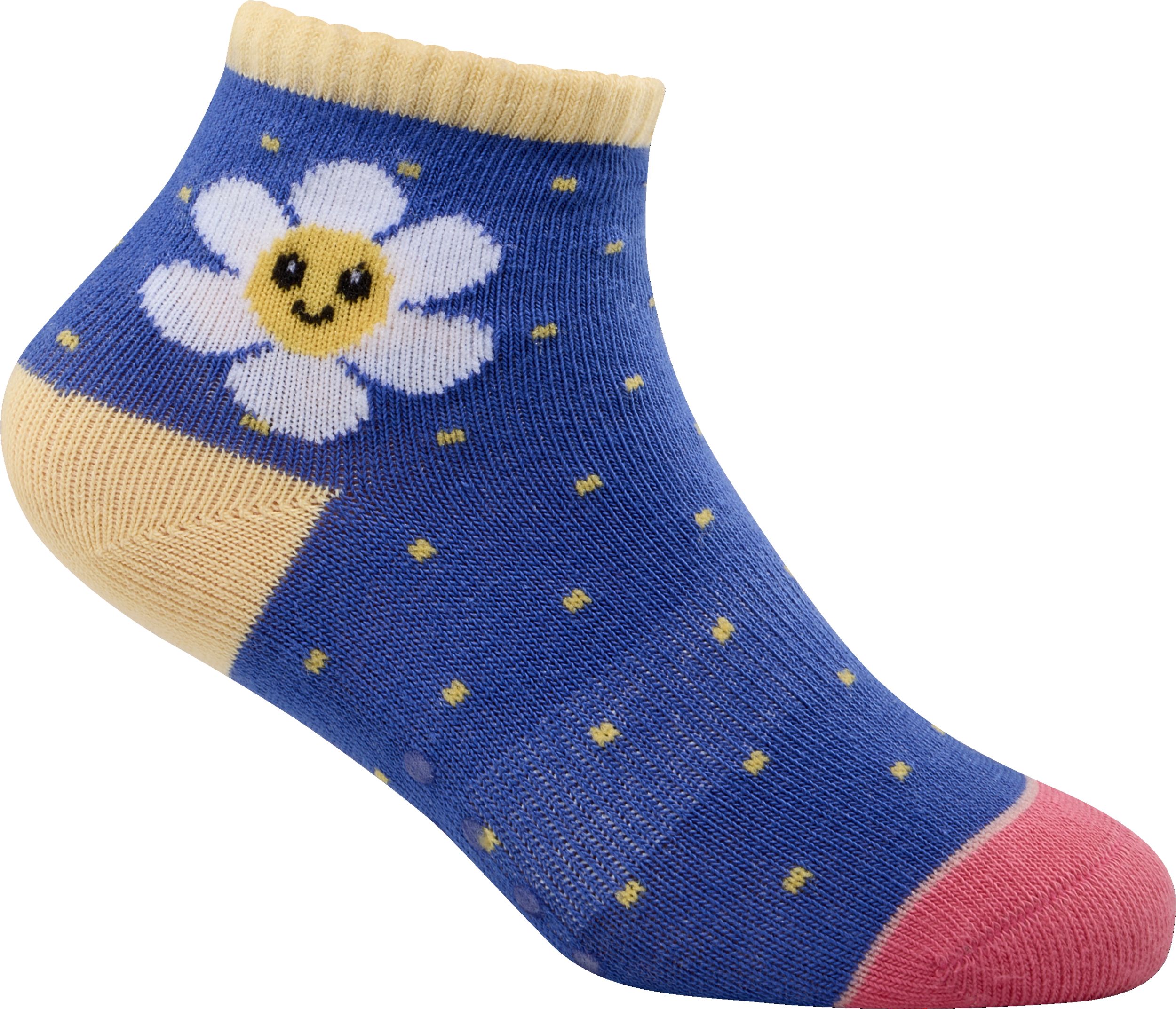 Ripzone Toddler Kids' Rainbows Quarter Crew Socks - 3pk