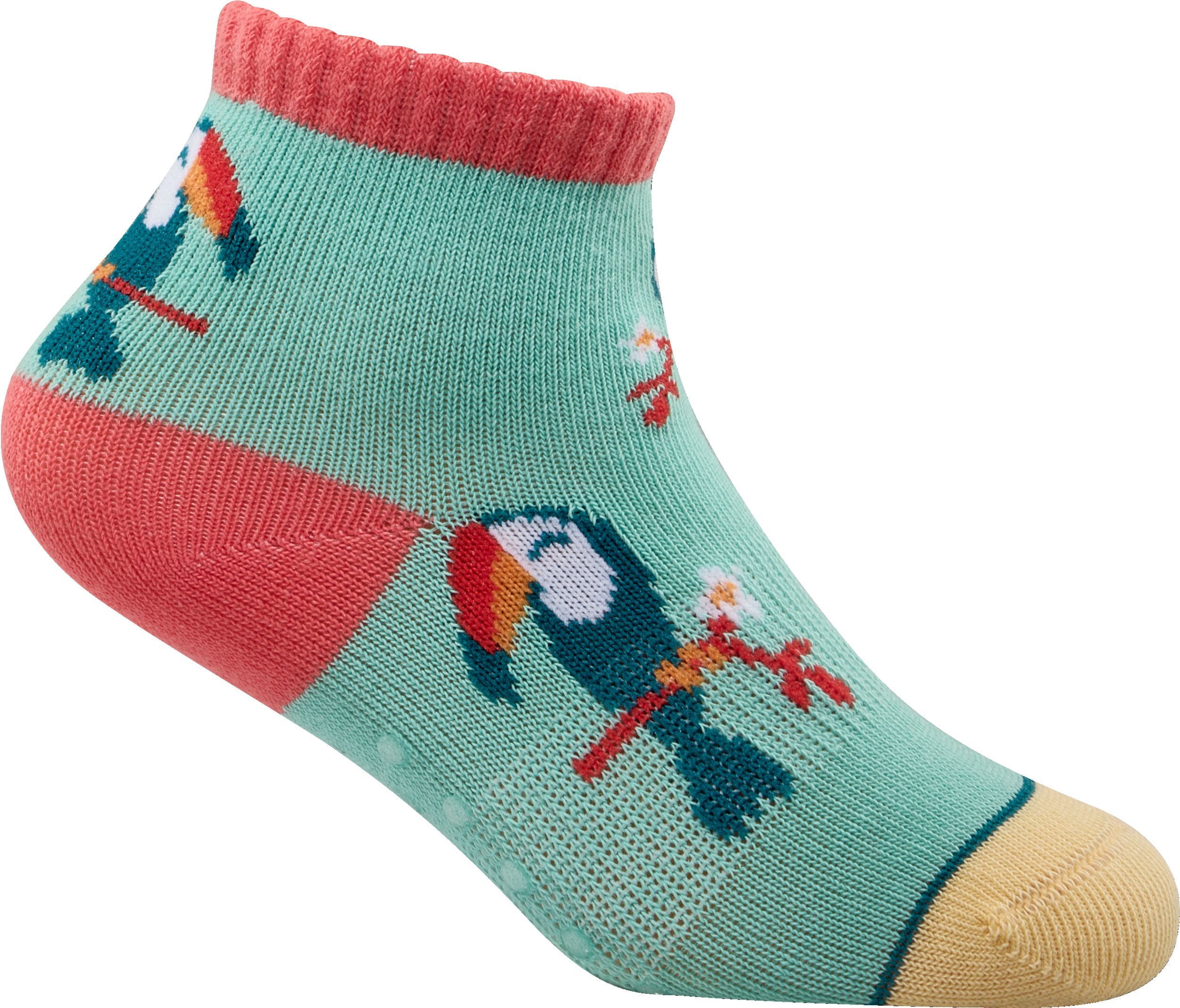 Ripzone Toddler Kids' Tucans Quarter Crew Socks - 3pk