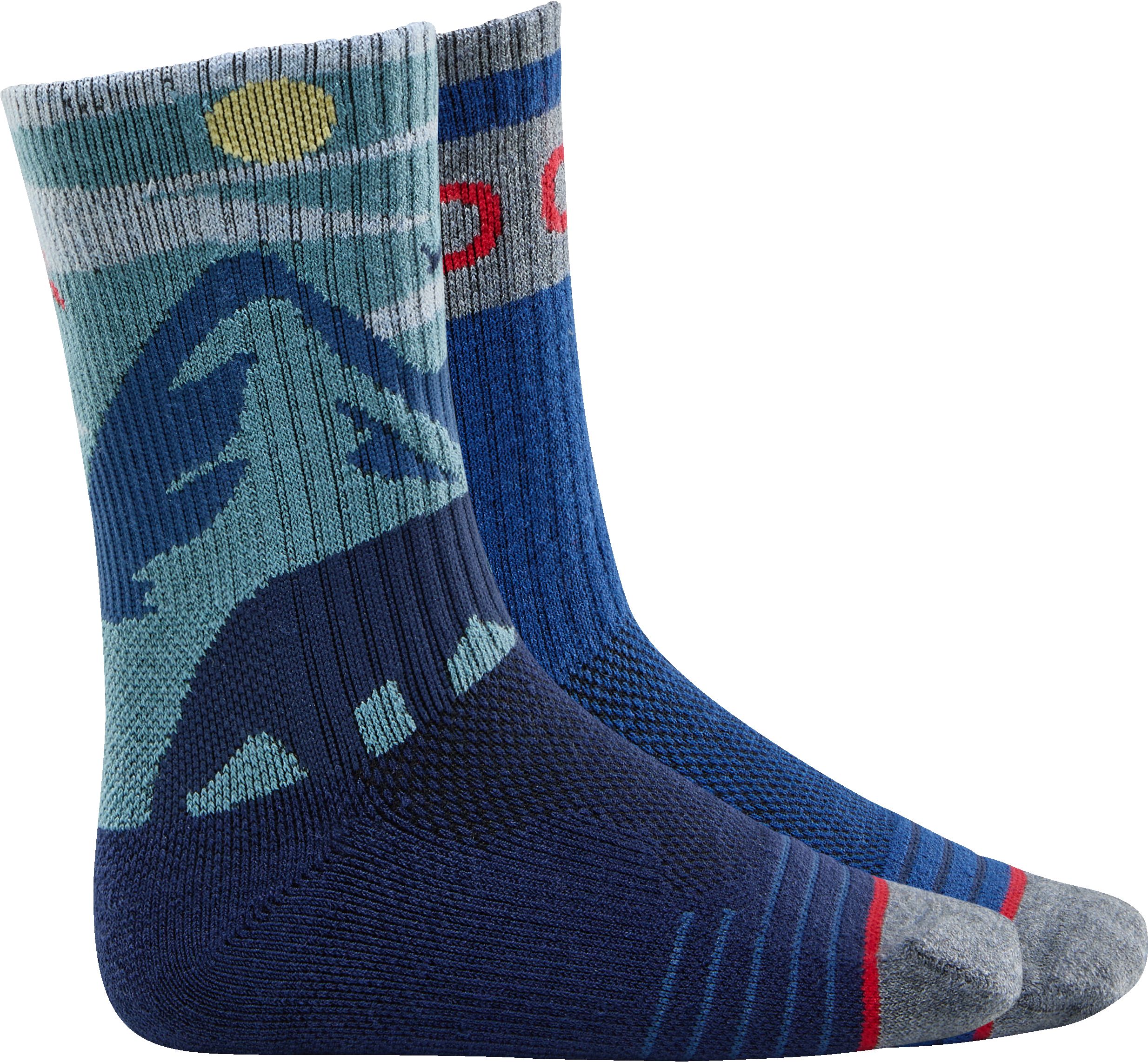 Woods Boys' Hyland Outdoor Crew Socks - 2 Pack